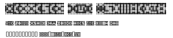 Peppered BTN Ornaments.ttf字體轉換器圖片