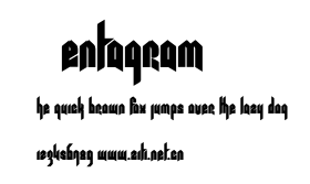 Pentagram.otf字體轉換器圖片