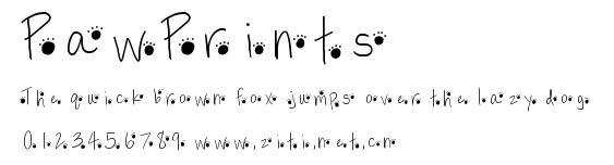 PawPrints.ttf