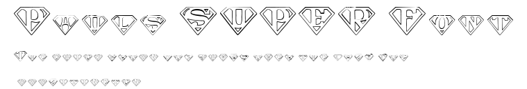 Pauls SUPER Font.ttf字體轉換器圖片