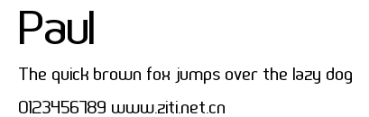 Paul.ttf字體轉換器圖片