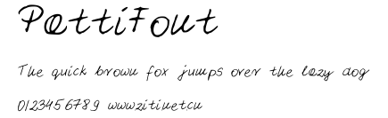 PattiFont.ttf字體轉換器圖片