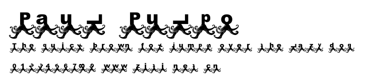 Paul Pulpo.ttf字體轉換器圖片