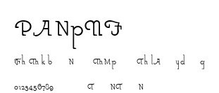 ParsnipNF.ttf字體轉換器圖片