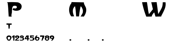 ParisMetro Wd.ttf字體轉換器圖片