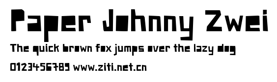 Paper Johnny Zwei.ttf