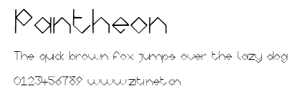 Pantheon.ttf字體轉換器圖片
