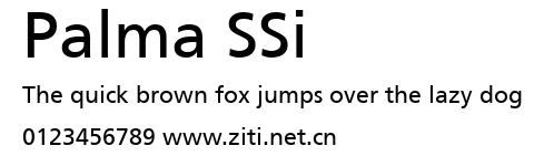 Palma SSi.ttf字體轉換器圖片