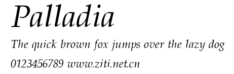 Palladia.ttf字體轉換器圖片