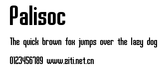 Palisoc.ttf字體轉換器圖片