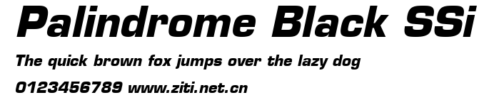 Palindrome Black SSi.ttf