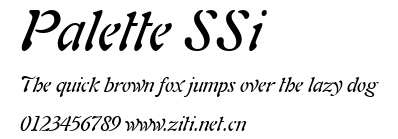 Palette SSi.ttf字體轉換器圖片