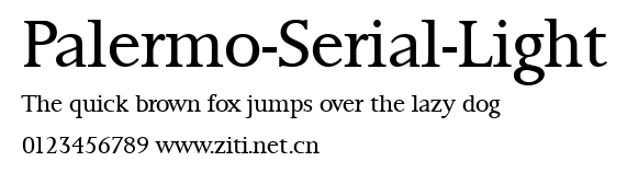 Palermo-Serial-Light.ttf字體轉換器圖片