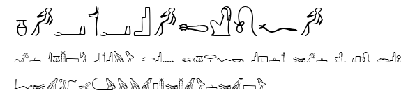 PharaohGlyph.ttf字體轉換器圖片
