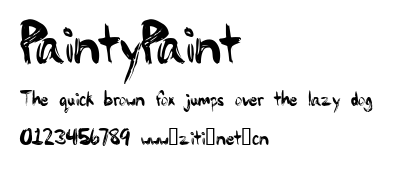 PaintyPaint.ttf字體轉換器圖片