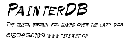 PainterDB.ttf字體轉換器圖片