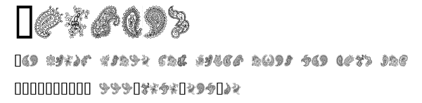 Paisley.ttf字體轉換器圖片