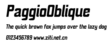 PaggioOblique.ttf字體轉換器圖片