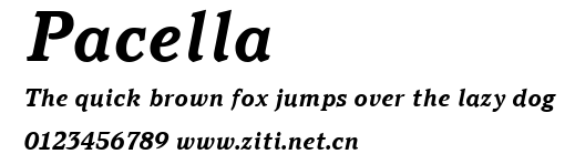 Pacella.ttf字體轉換器圖片