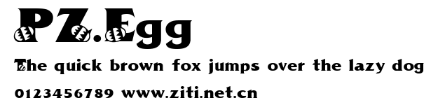 PZ.Egg.ttf字體轉換器圖片