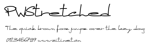 PWStretched.ttf字體轉換器圖片