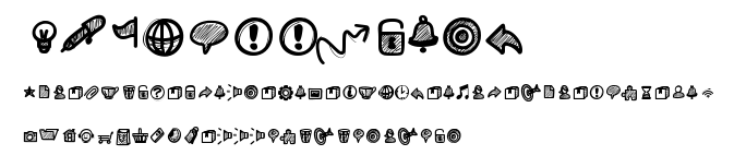 PWSmallIcons.ttf字體轉換器圖片