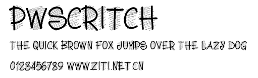 PWScritch.ttf字體轉換器圖片