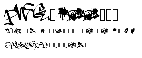 PWGraffiti.ttf字體轉換器圖片