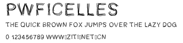PWFicelles.ttf字體轉換器圖片