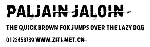 Paljain jaloin.ttf字體轉換器圖片
