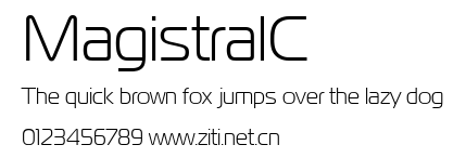 MagistralC.ttf字體轉換器圖片