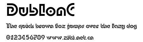 DublonC.ttf字體轉換器圖片