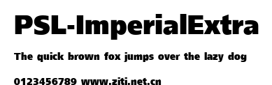PSL-ImperialExtra.ttf字體轉換器圖片