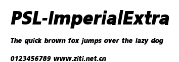 PSL-ImperialExtra.ttf字體轉換器圖片
