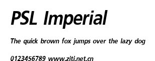 PSL Imperial.ttf字體轉換器圖片