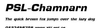 PSL-Chamnarn.ttf字體轉換器圖片