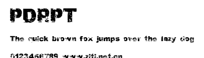 PDRPT.ttf字體轉換器圖片