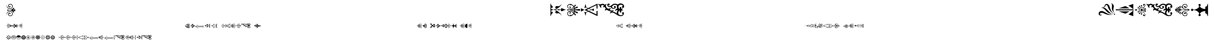 PCOrnaments.ttf字體轉換器圖片