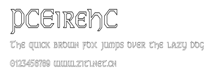 PCEireHC.ttf字體轉換器圖片