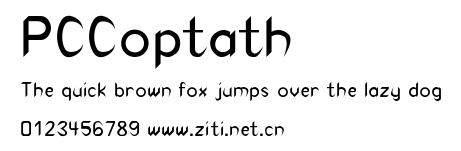 PCCoptath.ttf字體轉換器圖片
