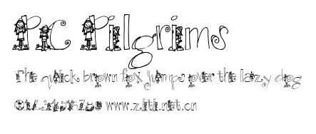 PC Pilgrims.ttf字體轉換器圖片
