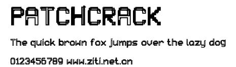 PATCHCRACK.otf字體轉換器圖片
