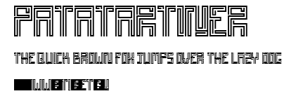 PATATARTINER.ttf字體轉換器圖片