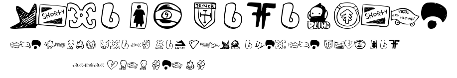 PARODY LOGOSKATE.ttf字體轉換器圖片