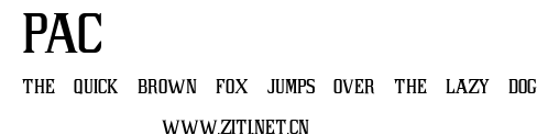 PAC .ttf字體轉換器圖片
