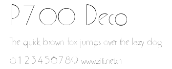P700-Deco.ttf字體轉換器圖片