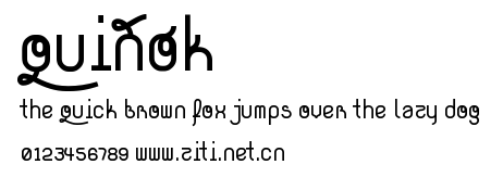 quiñók.ttf字體轉換器圖片