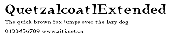 QuetzalcoatlExtended.ttf