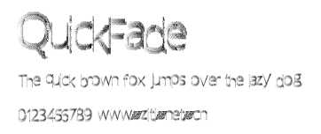QuickFade.ttf字體轉換器圖片