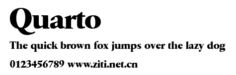 Quarto.ttf字體轉換器圖片